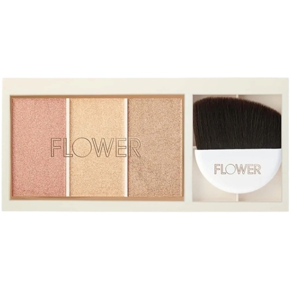 Flower by Drew Barrymore Other - FLOWER-NWT SHIMMER & STROBE HIGHLIGHTING 
PALETTE